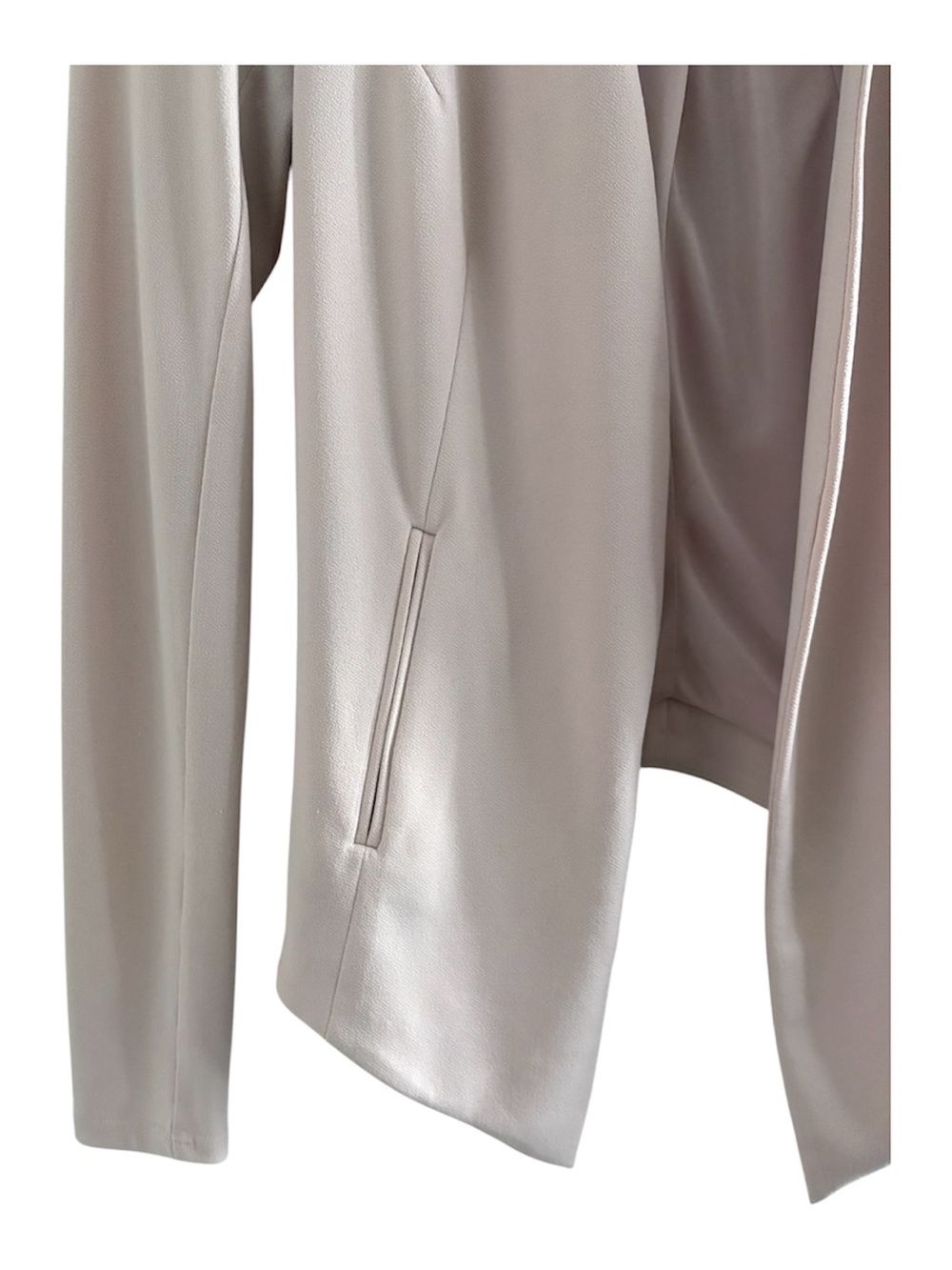 BCBGMAXAZRIA Blush Pink Open Front Jacket - Picture 4 of 7